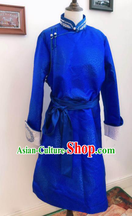 Chinese Mongolian Festival Clothing Ethnic Folk Dance Apparel Mongol Nationality Children Garment Costume