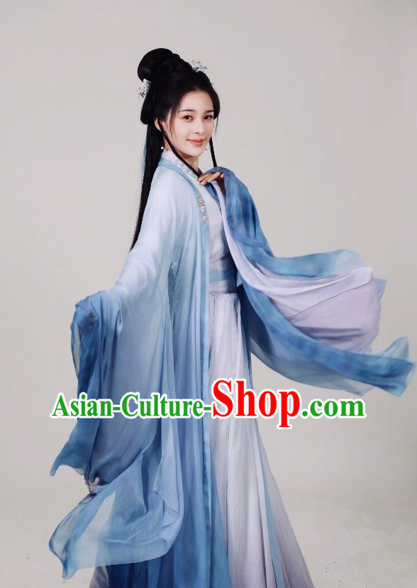 Chinese Traditional Wuxia Woman Leader Garments TV Series Love and Redemption Dowager Dongfang Costume Ancient Beauty Clothing