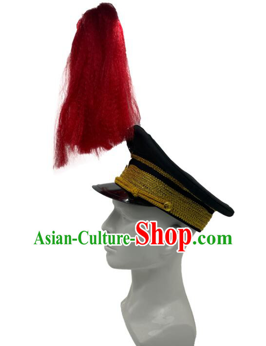 Chinese Yuan Shih Kai Hat Handmade Commander Headpiece Warlord Chief Official Cap