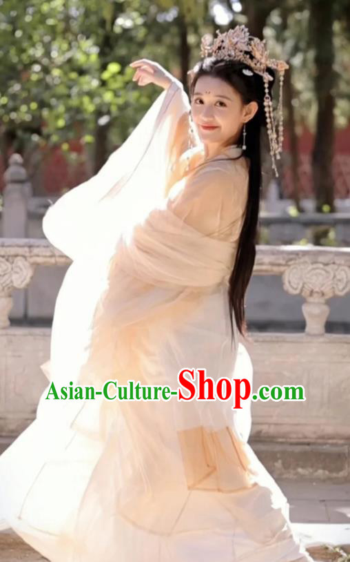 Chinese Traditional Hanfu Dress Tang Dynasty Princess Costume Ancient Fairy Clothing