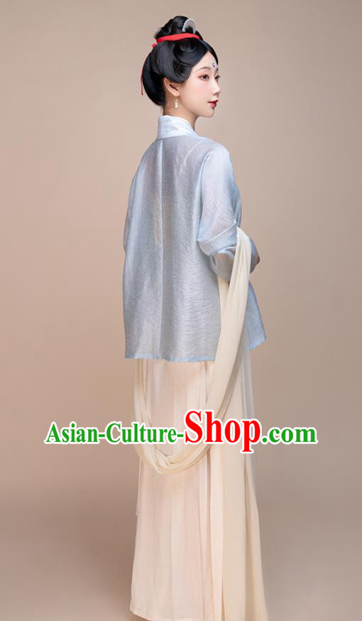 Chinese Ancient Palace Beauty Clothing Song Dynasty Noble Woman Garment Costumes Traditional Hanfu Dress