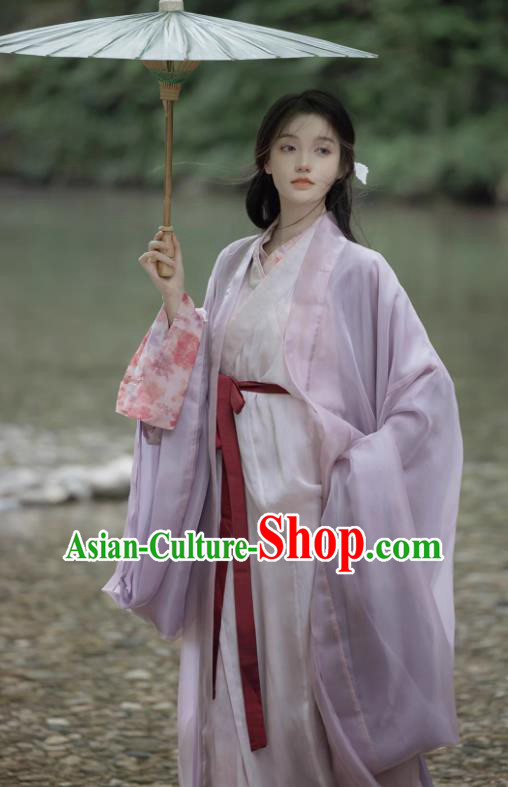 China Female Hanfu Ancient Royal Princess Dress Song Dynasty Young Lady Replica Costumes