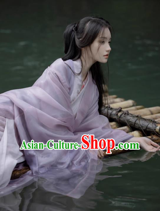 China Female Hanfu Ancient Royal Princess Dress Song Dynasty Young Lady Replica Costumes