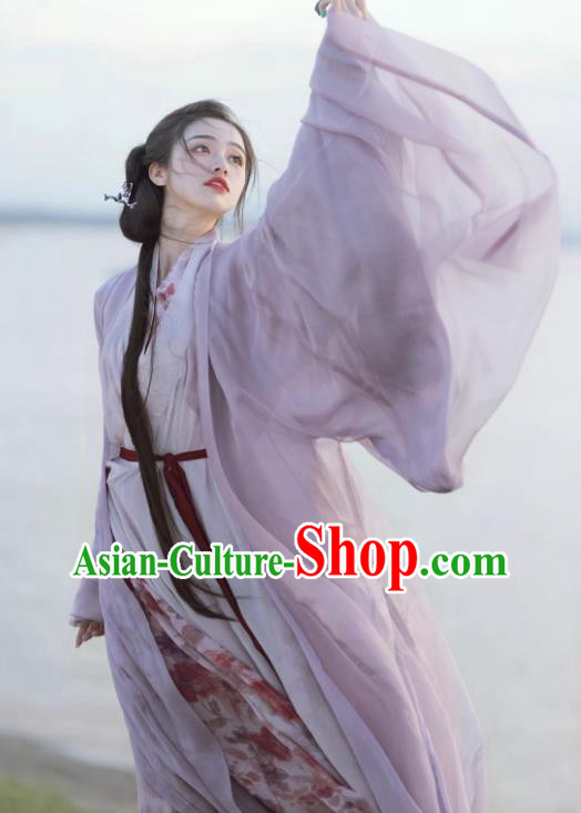 China Female Hanfu Ancient Royal Princess Dress Song Dynasty Young Lady Replica Costumes