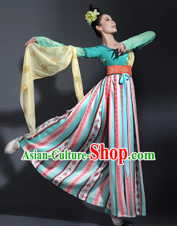 Classical Dance Costumes For Women Elegant Fantasy Chang An Dance Costumes Han And Tang Dance National Styles Dunhuang Dance Tao Li Cup Costumes