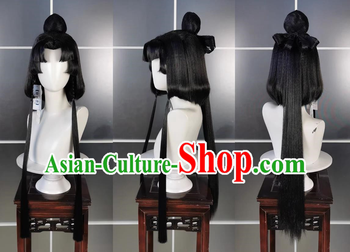 Qixiu Lolita Chooses Fang Xiuluo Wig and Headdress Jianwang 3 Jiansan Cosplay Headpiece