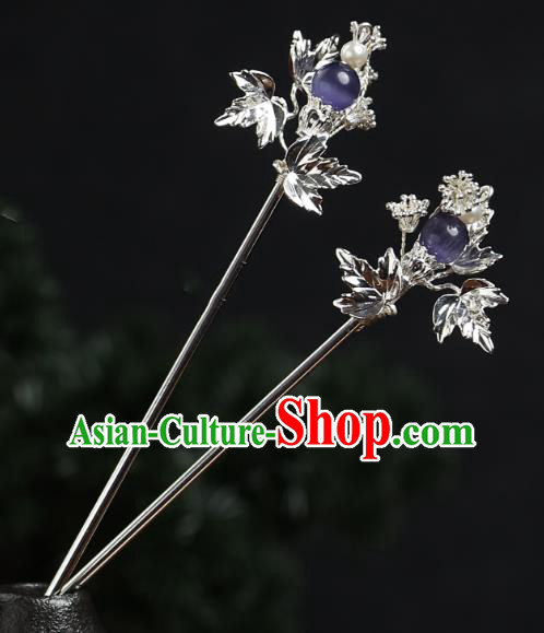 Top Hanfu Hair Jewelries Handmade Hairpins Chinese Ancient Princess Hair Clips