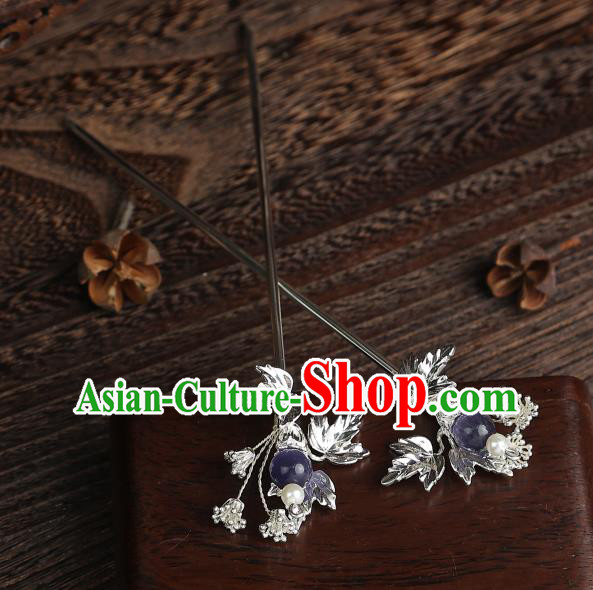 Top Hanfu Hair Jewelries Handmade Hairpins Chinese Ancient Princess Hair Clips