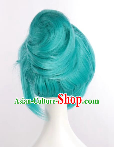 Hatsune Diva Project White Wedding Dress Cinderella Edition One Piece Hair Bag Cos Anime Wig