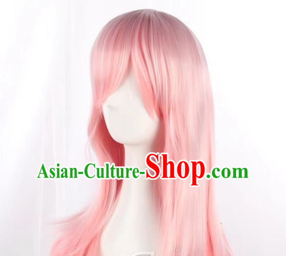 Super Sonico Cos Wig Super Sonico Mixed Pink Girl Anime Fake Hair