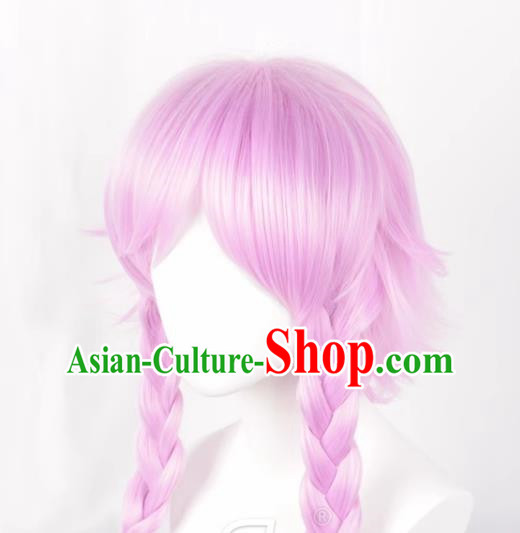 King Pesticide Yaoyuan Leather Deer Spirit Shou Xin Cos Wig Cute Girl Hair Accessory Fantasy Pink Fake Hair