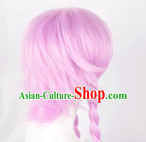 King Pesticide Yaoyuan Leather Deer Spirit Shou Xin Cos Wig Cute Girl Hair Accessory Fantasy Pink Fake Hair