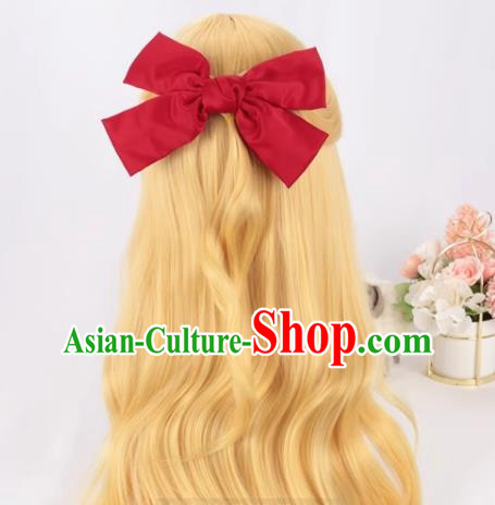 Anime Long Hair Cos Sailor Moon Venus Aino Minako Light Blonde Cosplay Wig