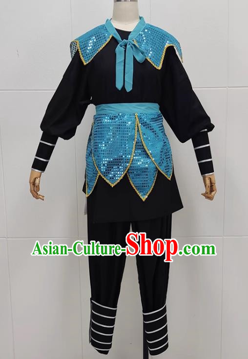 Drama Little Ghost Yincha Costumes Ancient Costumes Yue Opera Huangmei Opera Costumes Qiong Opera Fujian Opera Gezi Opera Local Ethnic Opera