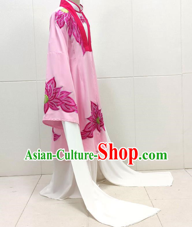 Drama Costumes Ancient Costumes Yue Opera Huangmei Opera Costumes Gezi Opera Chaozhou Opera Hua Dan Long Water Sleeves Embroidered Nun Clothes