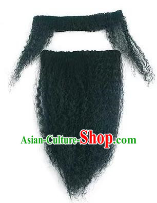 Li Bai Beard Props Li Bai Hat Costume Hanfu Scholar Old Man Fake Beard Grandpa Fake Beard Stage Performance