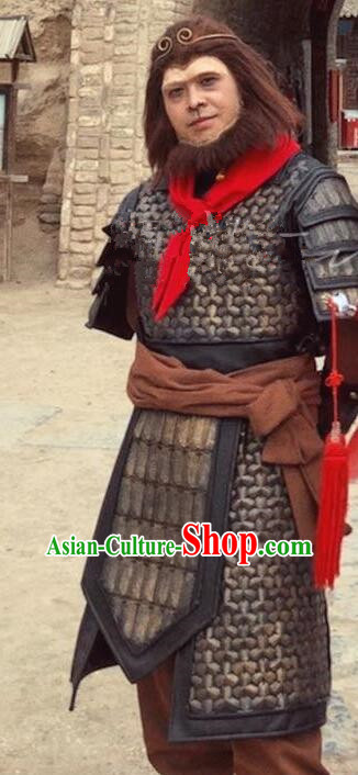 Film A Chinese Odyssey Zhi Zunbao Armor Outfit Chinese Legend Monkey King Sun Wukong Outfit