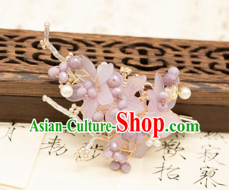 China Handmade Hanfu Hair Jewelries Ancient Goddess Hairpins Song Dynasty Princess Headpieces Complete Set