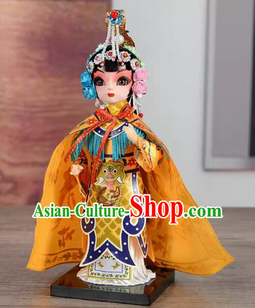 Handmade China Peking Silk Figurine Doll - Farewell My Concubine Yu Ji