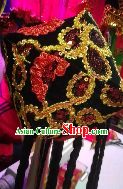 China Xinjiang dance flower hat