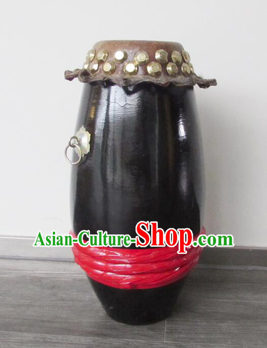 Handmade Kylin Dance Lion China Lion Dance Prop Top Buffalo Hide Drum