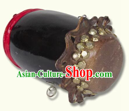 Handmade Kylin Dance Lion China Lion Dance Prop Top Buffalo Hide Drum