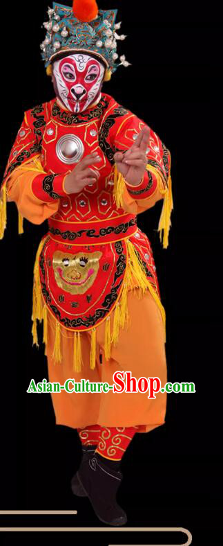 Chinese Peking Opera Monkey King Costumes Havoc in Heaven Sun Wukong Clothing