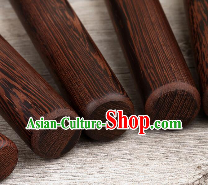 Handmade Chinese Lion Dance Drum Sticks Professional Wenge Jichi Wood Drumsticks