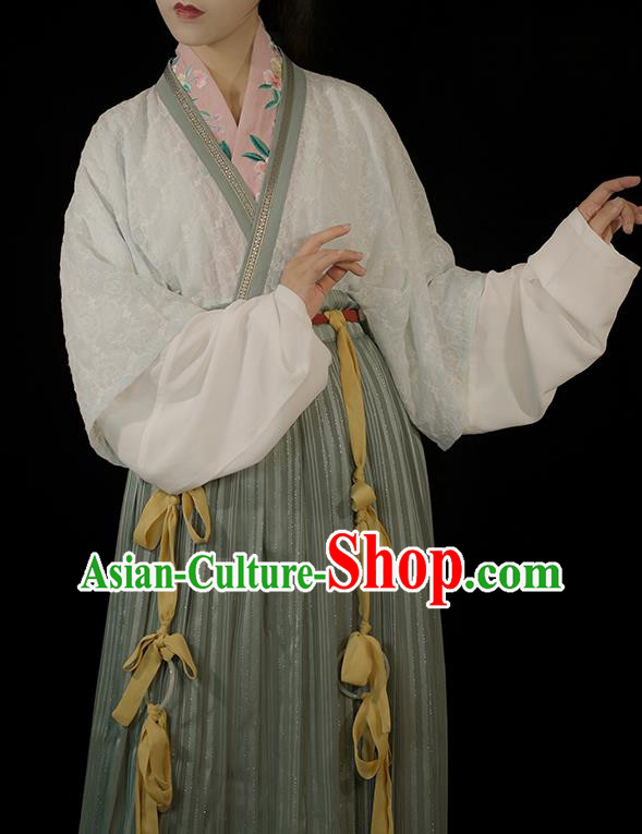 Chinese Traditional Hanfu Dresses Song Dynasty Young Mistress Clothing Ancient Princess Garment Costumes