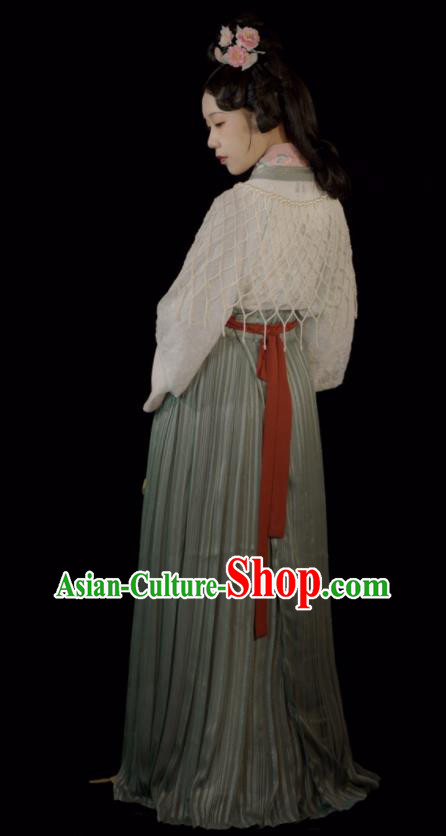 Chinese Traditional Hanfu Dresses Song Dynasty Young Mistress Clothing Ancient Princess Garment Costumes