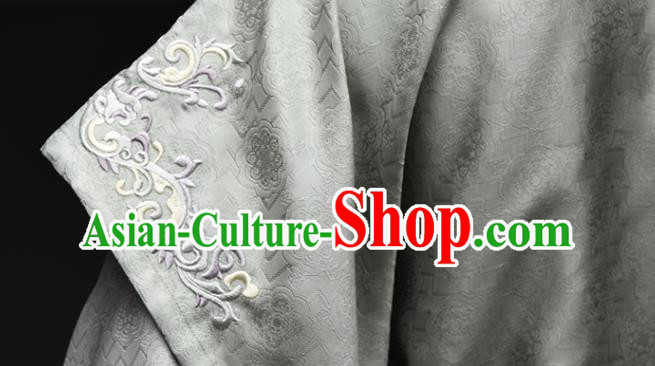 Chinese Ancient Scholar Clothing Ming Dynasty Swordsman Hanfu Traditional Priest Frock Garment Costumes