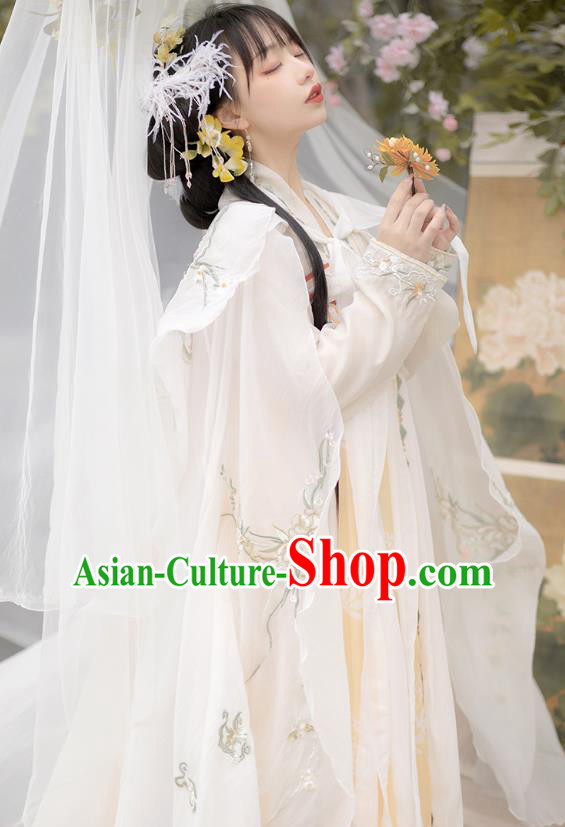 Chinese Traditional Hanfu Dresses Ancient Fairy Clothing Tang Dynasty Royal Princess Costumes