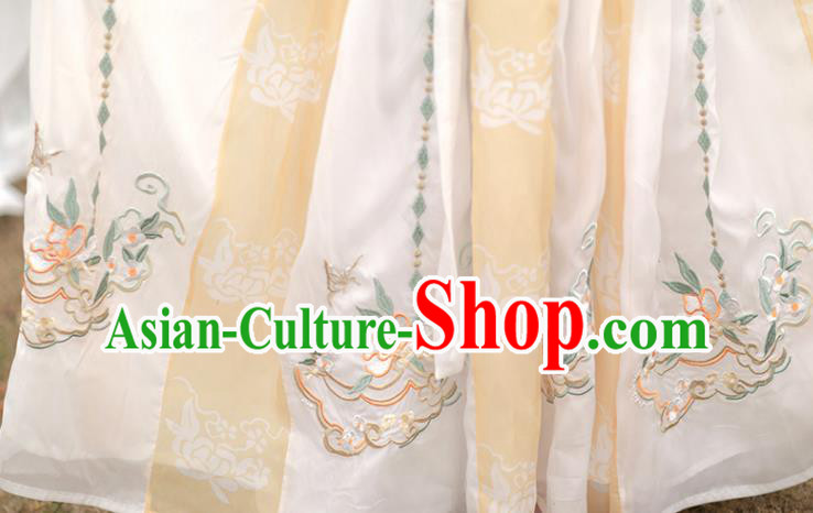 Chinese Traditional Hanfu Dresses Ancient Fairy Clothing Tang Dynasty Royal Princess Costumes