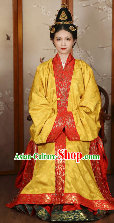 Chinese Traditional Wedding Dresses Ming Dynasty Empress Clothing Ancient Noble Woman Garment Costumes