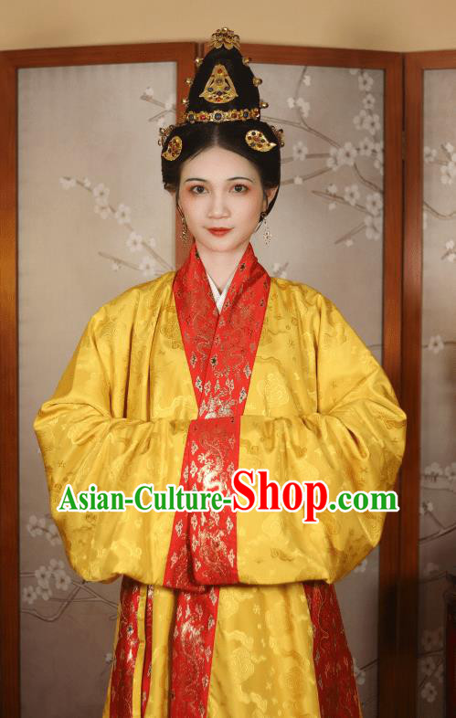 Chinese Traditional Wedding Dresses Ming Dynasty Empress Clothing Ancient Noble Woman Garment Costumes