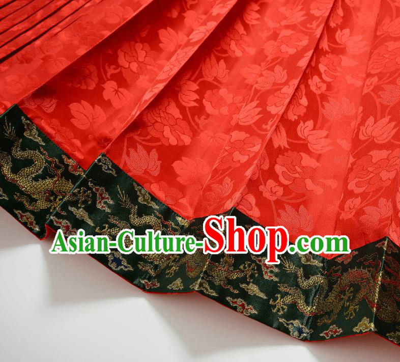 Chinese Traditional Wedding Dresses Ming Dynasty Empress Clothing Ancient Noble Woman Garment Costumes