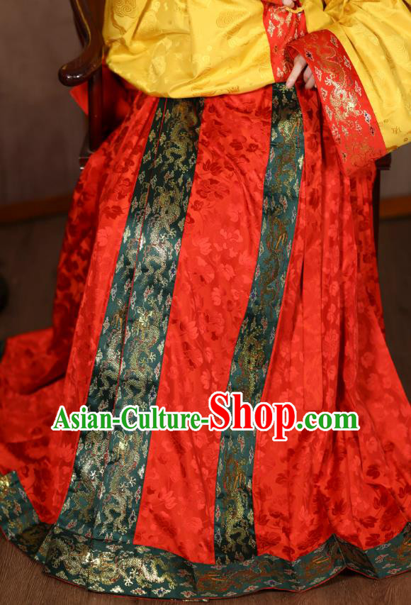 Chinese Traditional Wedding Dresses Ming Dynasty Empress Clothing Ancient Noble Woman Garment Costumes