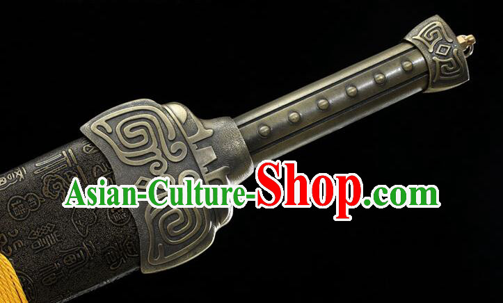 Chinese Handmade Xuan Yuan Sword Ancient Sword Qin Dynasty General Sword