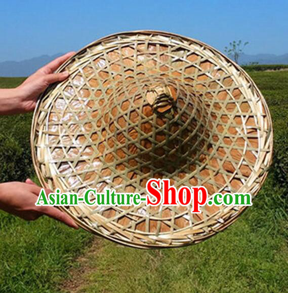 Traditional Chinese Bamboo Hat Handmade Bamboo Hat