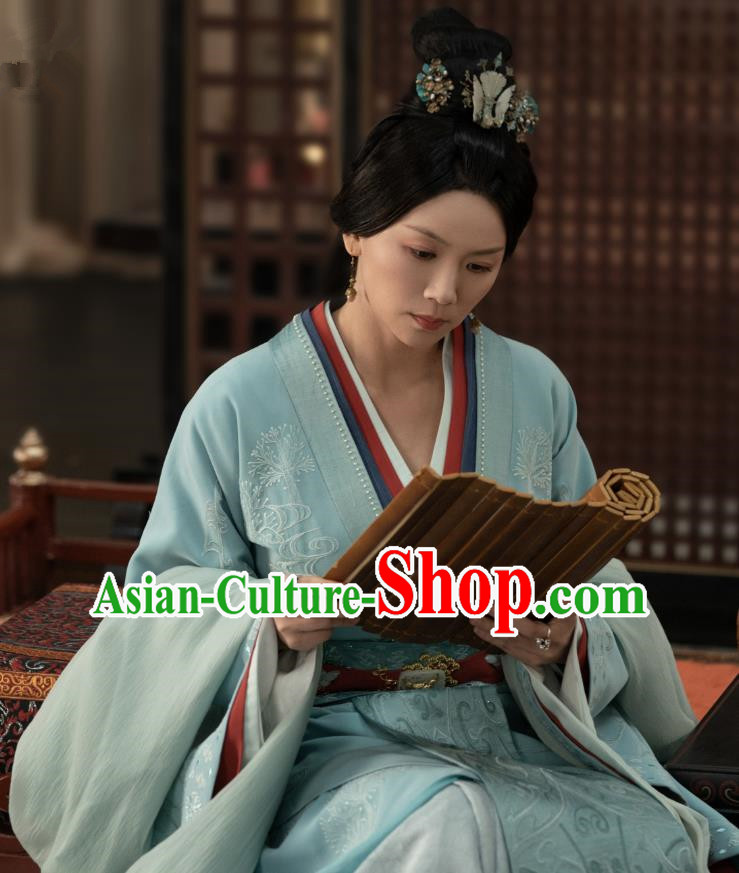 Chinese TV Series Love Like The Galaxy Dresses Han Dynasty Empress Garment Costumes Ancient Imperial Consort Clothing