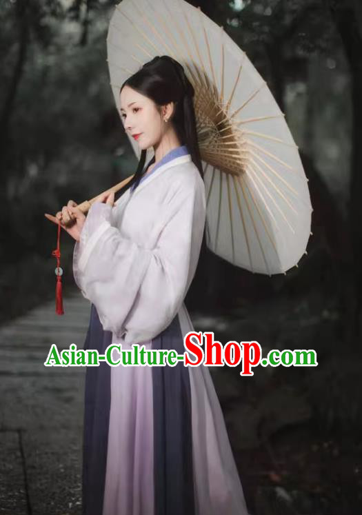 China Jin Dynasty Princess Clothing Traditional Woman Hanfu Set Ancient Female Swordsman Costumes