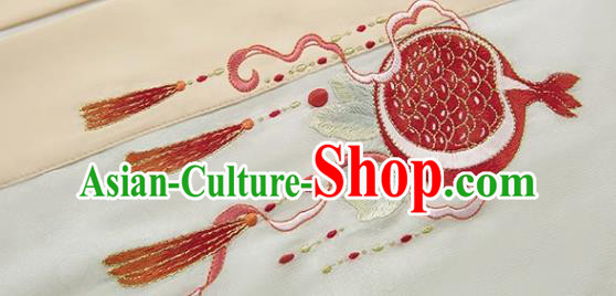 China Traditional Female Hanfu Dress Ancient Young Lady Costumes Song Dynasty Embroidered Clothing Complete Set