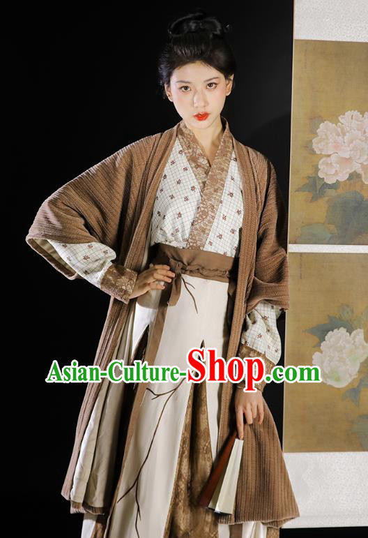 China Ancient Female Swordsman Garment Costumes Hanfu Clothing Song Dynasty Young Hero Apparels
