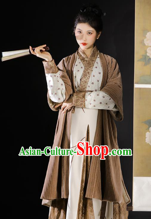 China Ancient Female Swordsman Garment Costumes Hanfu Clothing Song Dynasty Young Hero Apparels