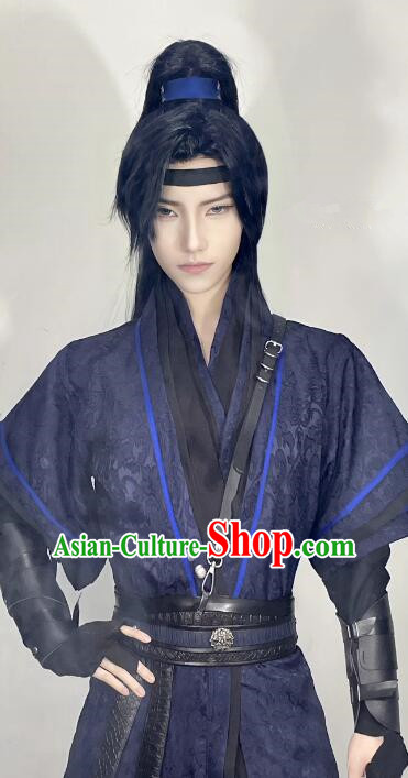 China Ancient Swordsman Clothing Sha Po Lang Gu Yun Garments Young Hero Costume