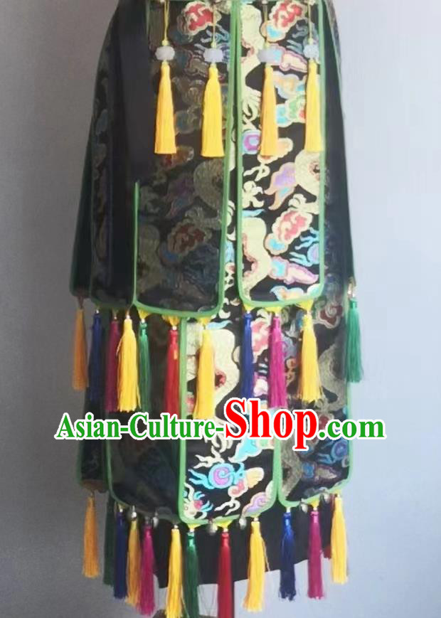 TV Series Costumes China Nuo Opera Er Lang God Clothing Embroidered Fiesta Parade Garments