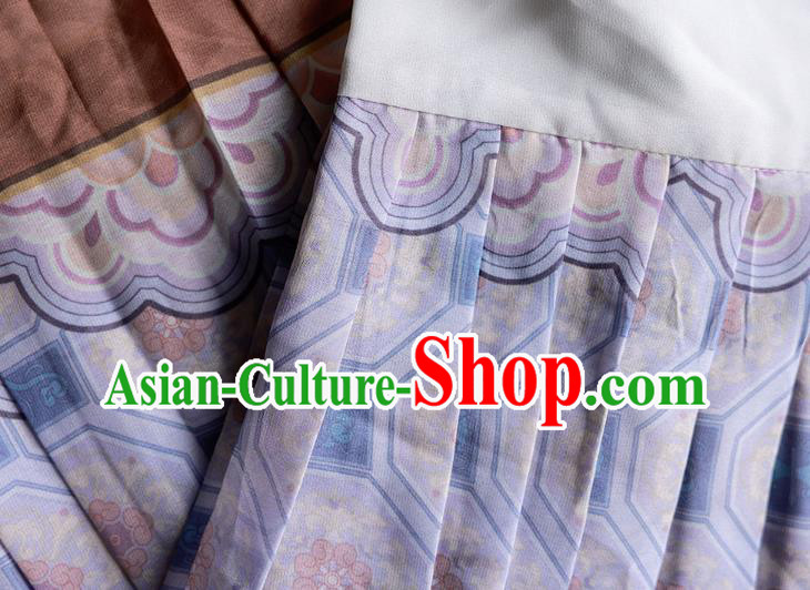 Chinese Song Dynasty Royal Empress Dresses Traditional Court Hanfu Ancient Goddess Garment Costumes