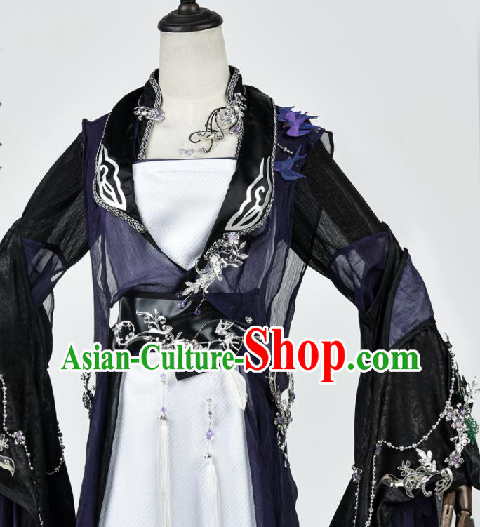 Cosplay Heroine Clothes Jian Xia Qing Yuan Xing Yan Clothing Ancient Swordswoman Costumes
