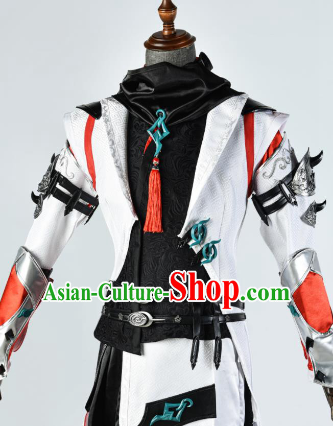 Ancient Swordsman Costumes Cosplay Hero Clothes Jian Xia Qing Yuan Ling Xue Ge Male Clothing