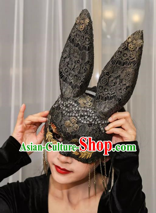 Carnival Mask Masquerade Half Face Sexy Bunny Girl Mask Rabbit Mask